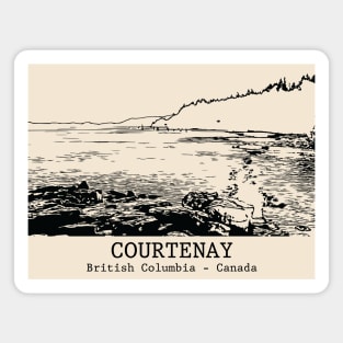 Courtenay - British Columbia Magnet